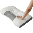 Ergonomic memory foam pillow.