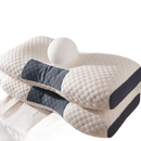 Ergonomic memory foam pillows.