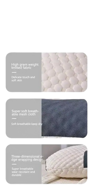 Pillow material details.