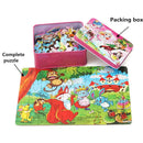 Animal Adventure 80-Piece Puzzle Set for Kids 🧩