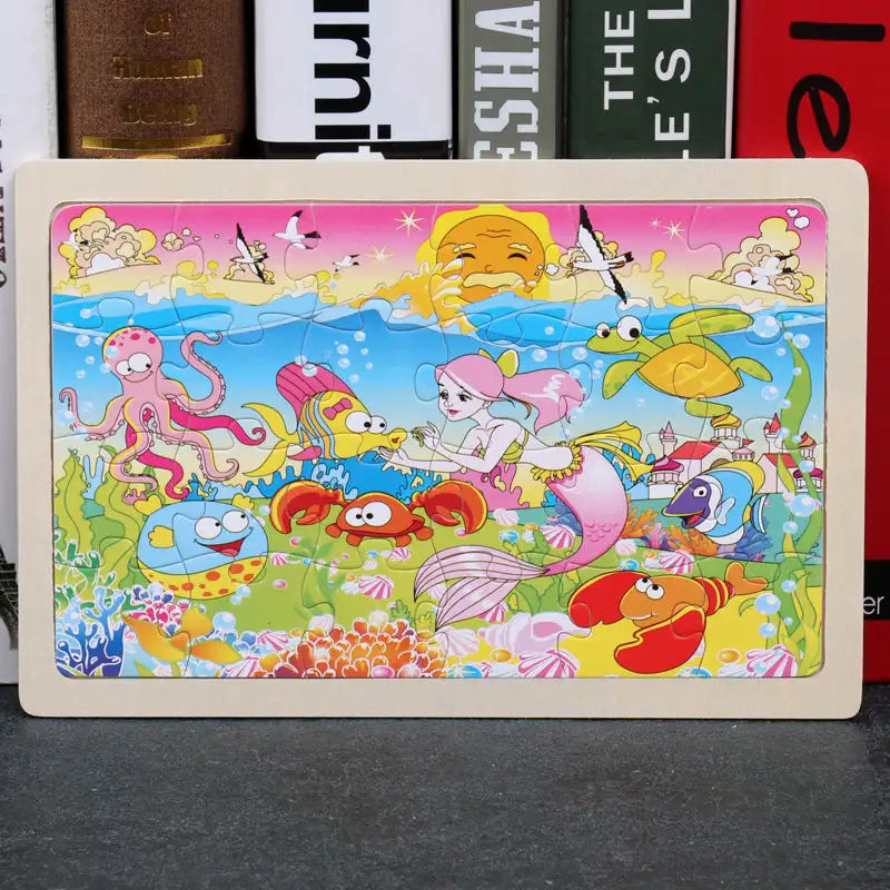 Animal Adventure 80-Piece Puzzle Set for Kids 🧩 - Style18