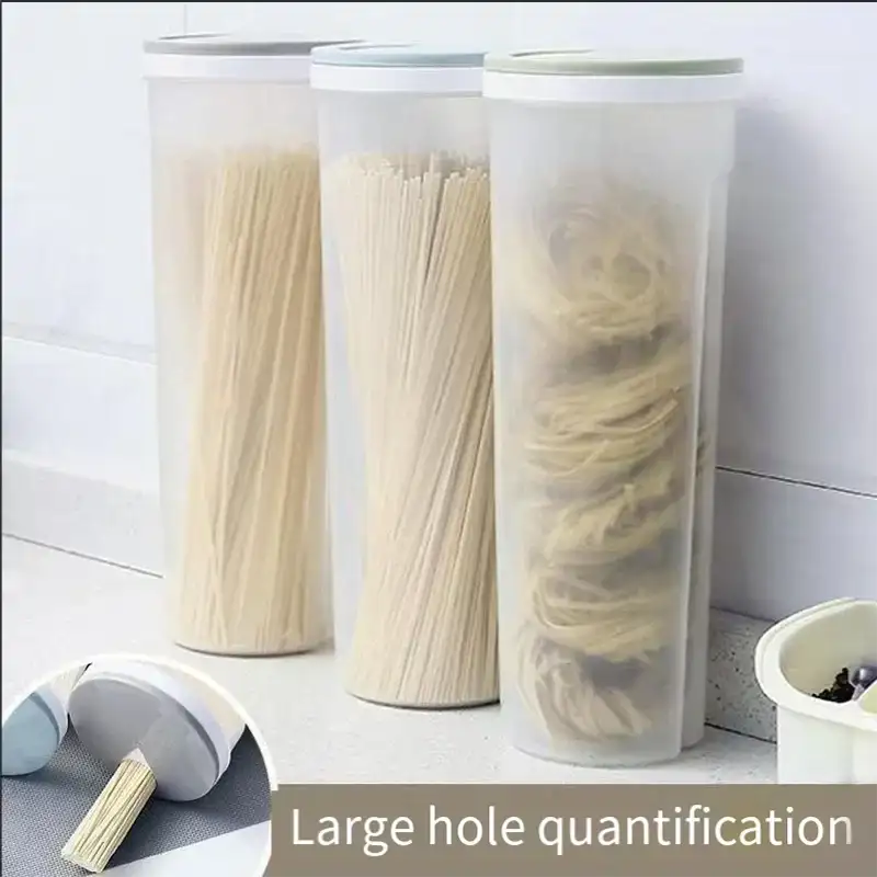 Noodle Keeper: Bye Bye Messy Noodles Sealed! Storage Canister Box