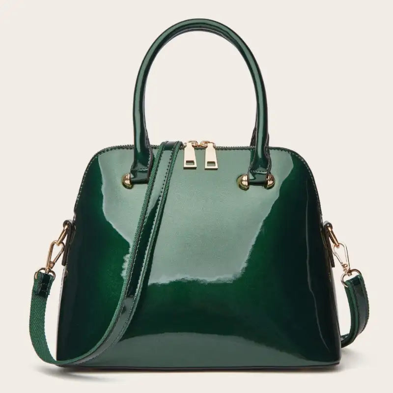 Oh So Shiny Dome Tote Shoulder Bag