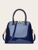 Sparkle Tote Messenger Bag - Blue