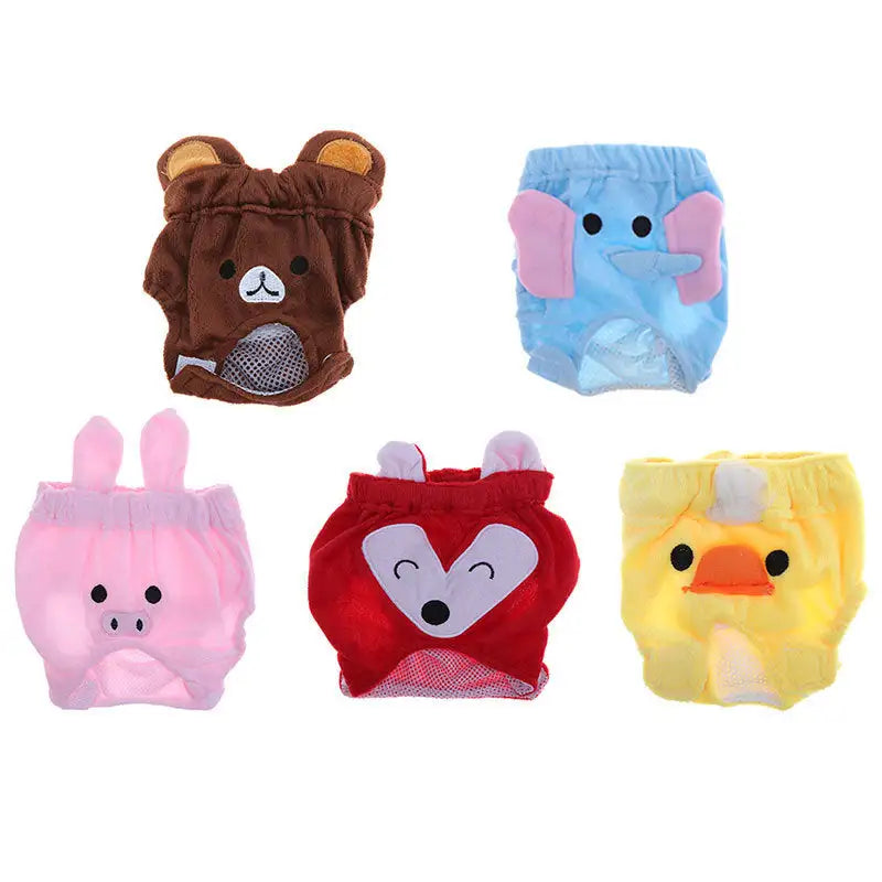 Oinktastic Reusable Dog Diapers for Potty Training Piggy Pups