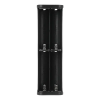 Black plastic battery holder.