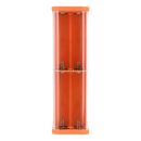 Orange battery storage case.