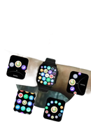 Smartwatch with customizable UI options.