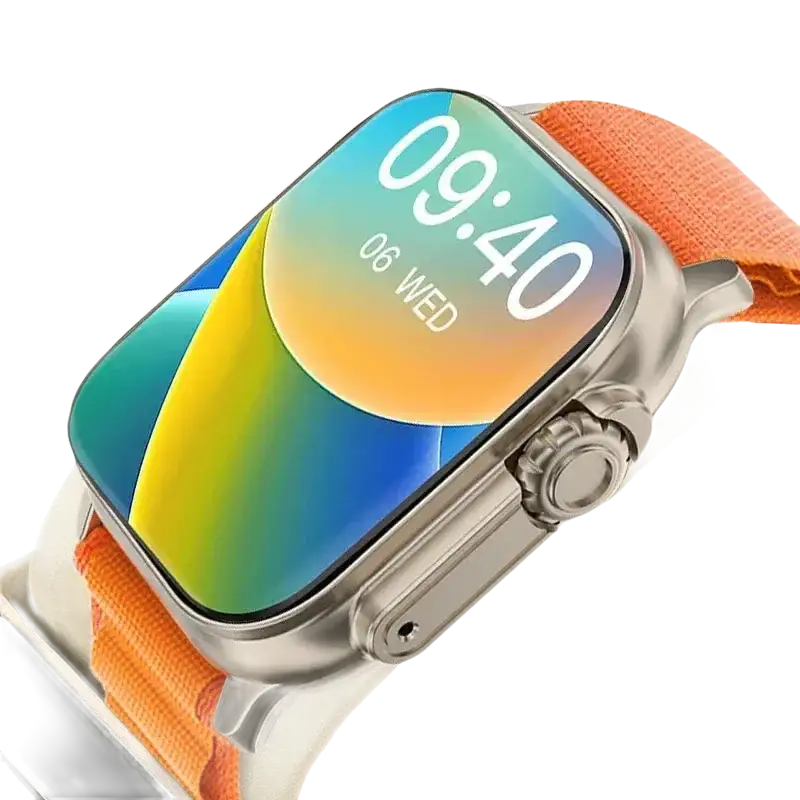 Orange Laxasfit T900 Ultra Smartwatch Your Heart's New Bestie