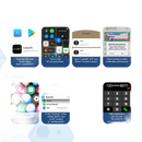 Smart watch connection and call function instructions.
