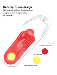 2/4/6Pcs Arch Support Plantar Fasciitis Foot Shoes Insoles Orthopedic Insole for Feet Men Women EVA Shock Absorbing