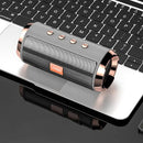 AquaSound 9D: Waterproof Bluetooth Stereo Speaker - Grey