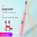 AquaClean Rechargeable Electric Toothbrush - Cherry Blossom Powder