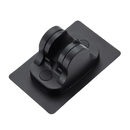 Black adhesive shower head holder from Our Sweet Black Ventouse Noire Support Mural Selection, trendy and adjustable support mural réglable
