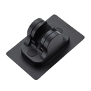 Black adhesive phone holder from Our Sweet Black Ventouse Noire Support Mural Selection, trendy and réglable