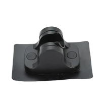 Black plastic inflatable boat clip for trendy support mural réglable or support mural uses