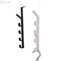 Over-the-door coat racks.