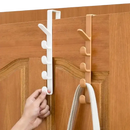 Over-the-door multi-hook racks.