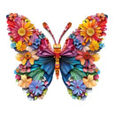 Nature’s Whimsy: Wooden Jigsaw Adventure - Style9 / A3