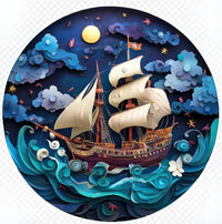 Nature’s Whimsy: Wooden Jigsaw Adventure - Style25 / A3