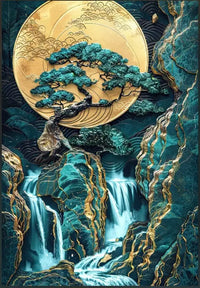 Nature’s Whimsy: Wooden Jigsaw Adventure - Style10 / A3