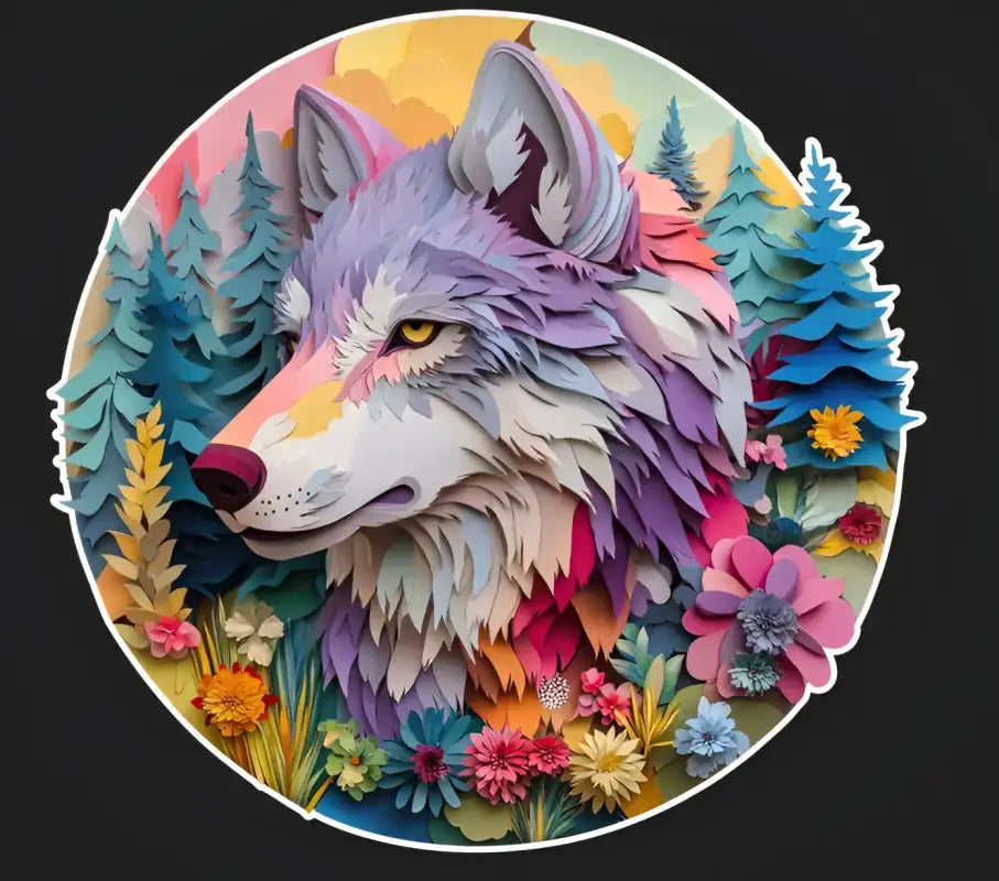 Nature’s Whimsy: Wooden Jigsaw Adventure - Style14 / A3