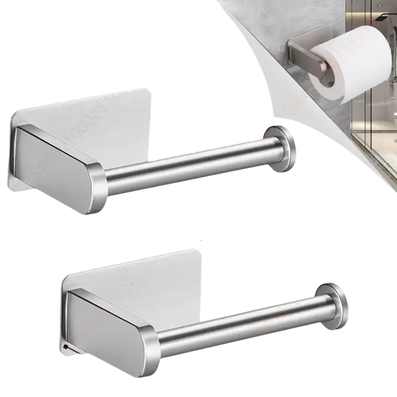 2Pcs Silver Holder B
