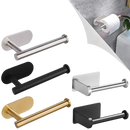 Toilet paper holders in various finishes.