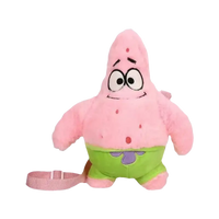 Pink Patrick Star plush bag.