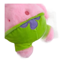 Pink plush Patrick Star toy.