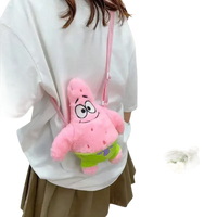 Patrick Star plush purse.