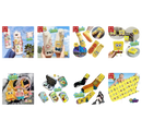 SpongeBob-themed merchandise.