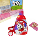 Red Paw Patrol sling bag.