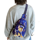 Blue Paw Patrol sling bag.