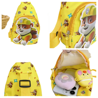 Yellow Paw Patrol sling bag.