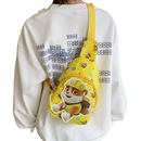Yellow Paw Patrol sling bag.
