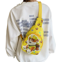 Yellow Paw Patrol sling bag.
