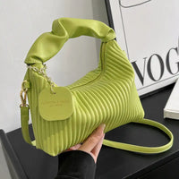 Cloud Pleat Crossbody Bag