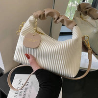 Cloud Pleat Crossbody Bag