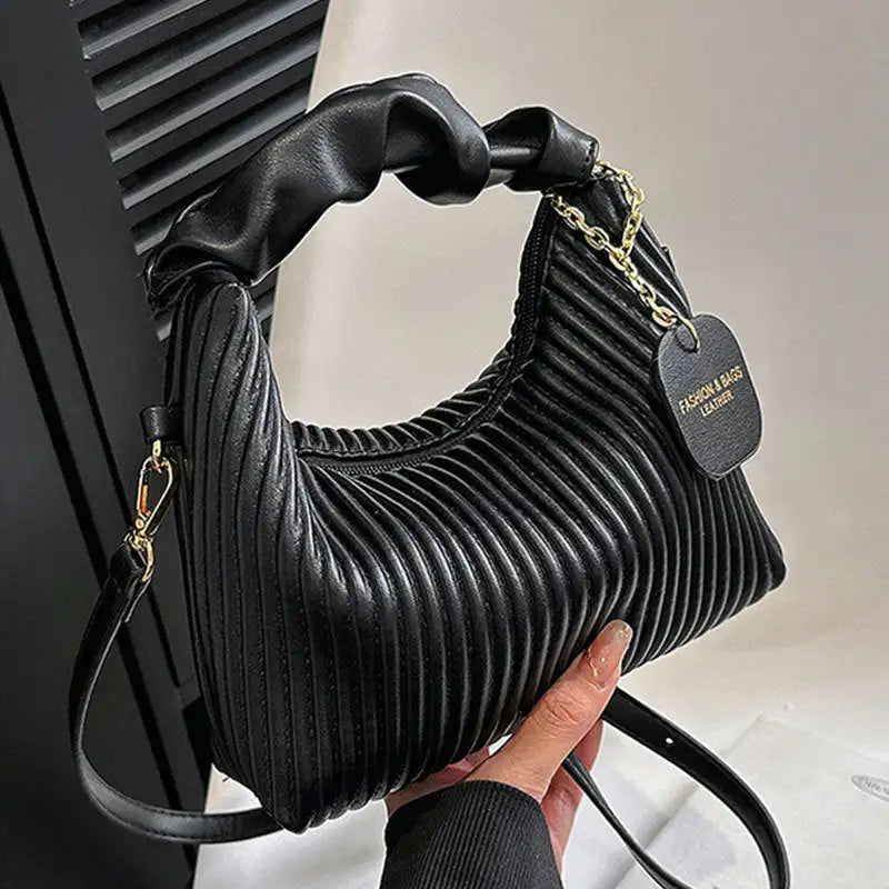 Cloud Pleat Crossbody Bag