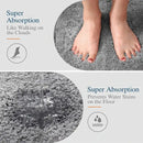 Soft Comfortable Thick Plush Floor Mat,Bathroom Floor Rug,Bedroom Carpet,Living Room Mat,Non-slip Rug,Water Absorption