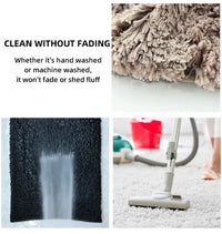 Soft Comfortable Thick Plush Floor Mat,Bathroom Floor Rug,Bedroom Carpet,Living Room Mat,Non-slip Rug,Water Absorption
