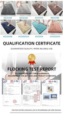 Soft Comfortable Thick Plush Floor Mat,Bathroom Floor Rug,Bedroom Carpet,Living Room Mat,Non-slip Rug,Water Absorption