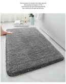 Soft Comfortable Thick Plush Floor Mat,Bathroom Floor Rug,Bedroom Carpet,Living Room Mat,Non-slip Rug,Water Absorption