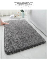 Soft Comfortable Thick Plush Floor Mat,Bathroom Floor Rug,Bedroom Carpet,Living Room Mat,Non-slip Rug,Water Absorption