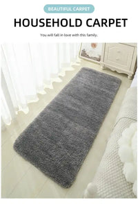 Soft Comfortable Thick Plush Floor Mat,Bathroom Floor Rug,Bedroom Carpet,Living Room Mat,Non-slip Rug,Water Absorption