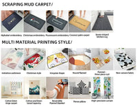 Soft Comfortable Thick Plush Floor Mat,Bathroom Floor Rug,Bedroom Carpet,Living Room Mat,Non-slip Rug,Water Absorption