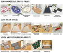 Soft Comfortable Thick Plush Floor Mat,Bathroom Floor Rug,Bedroom Carpet,Living Room Mat,Non-slip Rug,Water Absorption
