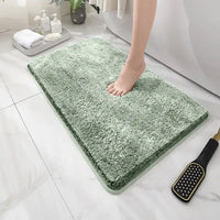 Soft Comfortable Thick Plush Floor Mat,Bathroom Floor Rug,Bedroom Carpet,Living Room Mat,Non-slip Rug,Water Absorption