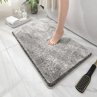 Soft Comfortable Thick Plush Floor Mat,Bathroom Floor Rug,Bedroom Carpet,Living Room Mat,Non-slip Rug,Water Absorption